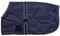 QHP Fohlen Outdoodecke 100g Füllung mit Verschluss aus Klett wächst mit (65 cm, Navy)