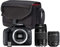 Appareil Photo Reflex Canon EOS 2000D + Objectif EF S 18 55 mm f 3.5 5.6 IS II + Objectif EF 75 300 mm f 4 5.6 III + Sac SB130