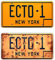 Celebrity Machines Ghostbusters Afterlife | ECTO-1 | Metallkennzeichen