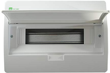 Elektro-Plast Sicherungskasten IP40 Verteilerkasten Aufputz AP Unterverteilung ELEGANT+ 12 PLE 1-reihig, black