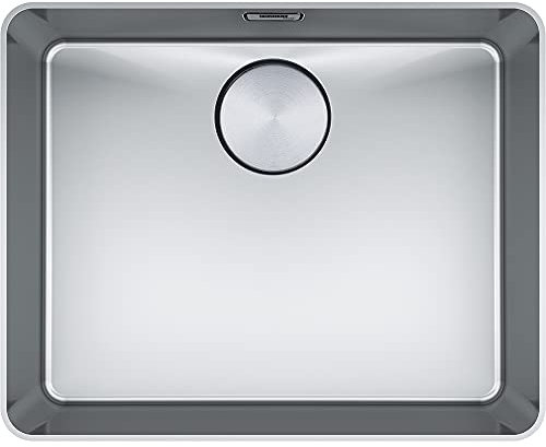 FRANKE MYTHOS MYX 210-50 127.0622.697 (12340) - Fregadero de cocina empotrable (acero inoxidable, 512 x 412 mm)