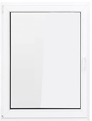 Bastion Fenster Kellerfenster 1 Flügel Dreh-Kipp 2-fach Verglasung RC2 BA weiß 70 mm Profil (900x1200 mm Links)