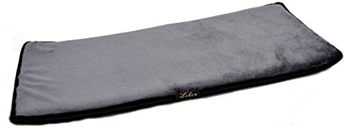 Lebon - Banki - 2 STÜCK - Fensterkissen - Fensterliegekissen - Fensterbankliegeplatz - Fensterbankkissen Kissen Katzenbett - 60x25 - Kuschelweich - Ideal zum ausruhen am Fenster