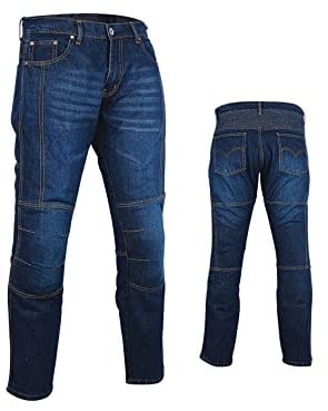 ARISTA Pantalon DE Moto Vaquero Kevlar Denim