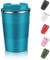 Dycietx Travel Mug with Leakproof Lid,Insulated Reusable Coffee Mug Hot&Cold Drinks/Tea,Portable Stainless Steel Thermal Takeaway Travel Coffee Cup Car//Picnic/Office/School (Blue) (CM03RD)