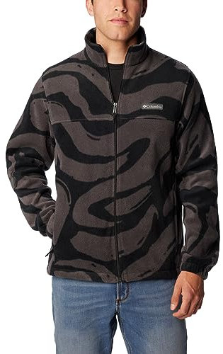 Columbia Herren Bedruckte Fleece-Jacke, Steens Mountain