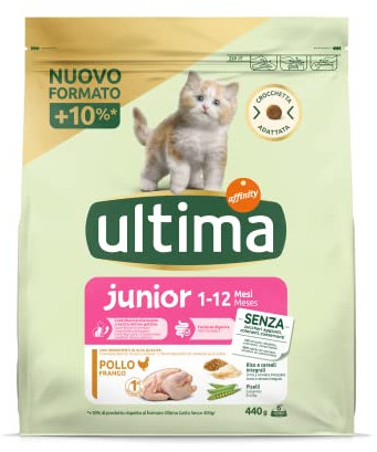 Ultima Junior-Katzenfutter mit Huhn, 440 g