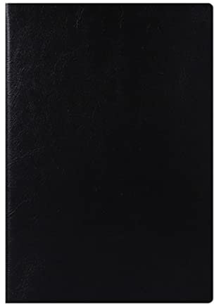Taccuino B5, Blocco Note in Pelle PU Nera con Scrittura Più Fluida, Taccuino a Righe per Regali di Lavoro a Casa, Scuola, Ufficio