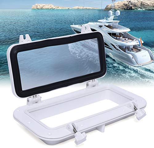 wanwanper Barca, oblò, barca, yacht marino, finestra, barca, yacht, oblò, finestra di apertura, 40 x 20 cm