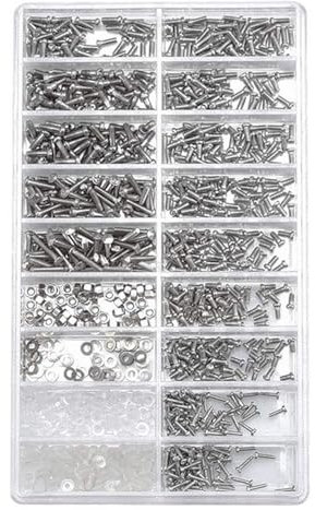 Vis a lunettes, Kit de reparation de lunettes Lunettes vis et ecrous pour montre lunettes lunettes lunettes de soleil lunettes