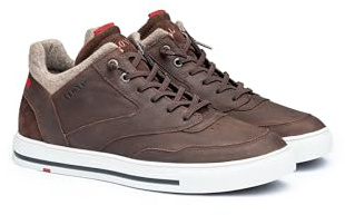 LLOYD Herren Schnürschuhe Ellison, Männer Low-Top Sneaker, lose Einlage