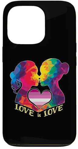 Hülle für iPhone 13 Pro Love Lesbians LGBT Flag Gay Transgender Verbündeter Regenbogen Monat