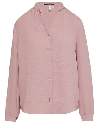 QS 2151637 Chemisier à col Montant, Vieux Rose, 40 Femmes