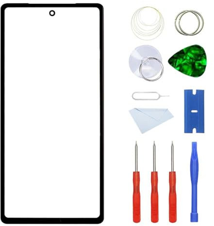 MovTEK Ecran Tactile Vitre Avant +OCA Compatible avec Google Pixel 7A 5G avec Remplacement Kit