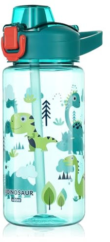 LDDYKZY Bouteille Enfant Gourde Isotherme Enfant Gourde Personnalisable pour Enfant Gourde Personnalisable pour Enfant avec Paille et Couvercle Gourde Étanche Réutilisable pour École Sport Maternelle