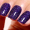 Ozzeal Glitter Gel Polish, Deep Purple Iridescent Glitter Gel Nail Polish Sparkle Shimmer Gel Glitter Nail Polish Autumn Winter Rainbow Soak off LED UV Gel Nail Polish for Art Manicure 15ML