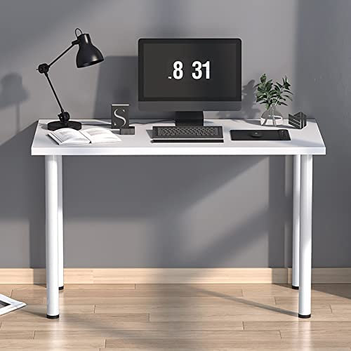 Computertisch, Home Office Schreibtisch Schreibtisch moderner einfacher Stil Arbeitspc Tabelle, Stabiler Gaming Schreibtisch PC Laptop Notebook Studie Tisch für kleine Räume Home