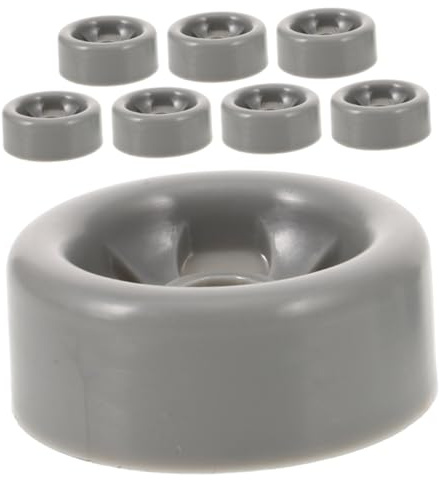 HOMSFOU 8pcs Caster Wheels for Tumble Dryers Condenser Dryer Accessories Heavy Duty Appliance Rollers Idler Pulley Wheels Replacement