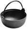 Olla resistente de hierro fundido perfecta para entretener a los invitados con amplia capacidad para comidas grandes (olla individual de 19 cm)
