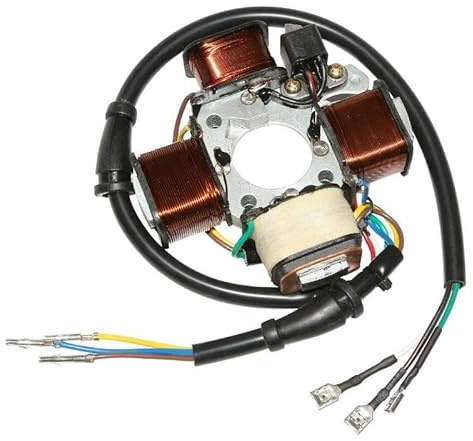 cyclingcolors lichtmaschine Stator Zündung Motor Motorrad Roller Moped kompatibel mit piaggio 50 ciao 12V