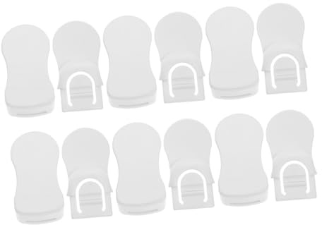 6 Stück-pack Schranksicherungen für Junge Mädchen und Weiß, Kunststoff | Multi Surface Kompatibilität, Schützt vor Eingeklemmten Fingern, für Zuhause und Babyproofing