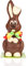 Schoko Osterhase XXL 3,6kg Vollmilch Schokolade - 66cm groß - Deutsche Handarbeit ideal als Ostergeschenk - Schokohase aus der Schokoladen-Manufaktur Bengelmann