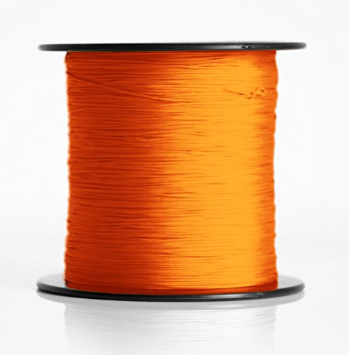 Schnur für Plissee, Rollo, Jalousette 0,8 mm Spannschnur Plisseeschnur zubehör (Orange, 20 Meter)