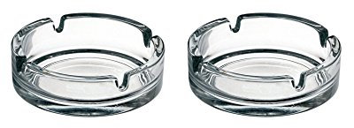 'Pasabahce 54036 Bistro – Cendrier en verre Bistro, Lot de 2