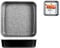 Plat Four Carre Athena 30X30cm, Grey