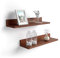 MOBILI FIVER, 2er-Set Rachele Regale, 80 cm, Nussbaum Canaletto, Made In Italy