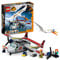 LEGO 76947 Jurassic World Quetzalcoatlus: Flugzeug-Überfall, Dinosaurier Spielzeug mit Figuren, Geschenk für Kinder ab 7 Jahre