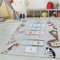 Kinderteppiche für Kinder Himmel und Hölle Spielteppich Indianer Tiere mit Hüpfkästchen Design Waschbar Jungen & Mädchen Teppich Kinderzimmer Babyzimmer Läufer Teppich Farbe: Grau Grösse: 80 x 120 cm