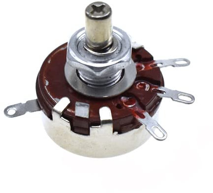 Potentiometer WTH118, 2 W, 1 A, 1 K, 1 m, WTH118-2W, Rundschaft, Carbon, Rotationskegelpotentiometer (4,7 K Ohm), 2 Stück