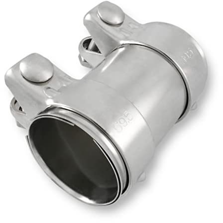 Auspuffschelle Rohrverbinder Doppelschelle Auspuff Abgasanlage (Stahl verzinkt, ø 65mm | Länge: 125mm)