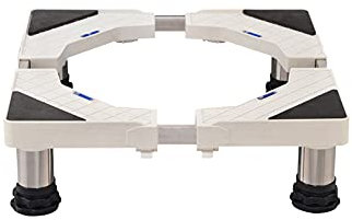 KüHlschrank Untergestell 10/15/20/25cm HöHenverstellbare FüßE KüHlschrank FüßE Verstellbare Stand füR Trockner 42-68cm Podest füR Trockner/KüHlschrank/Klimaanlage