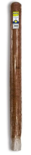 TENAX Cocopole 80 cm Braun, Durchmesser 32 mm, mit Kokosfasern beschichteter Stab mit Innenstruktur aus Kunststoff als Pflanzenstütze