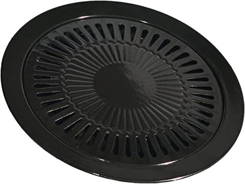 Bergmann Grillaufsatz für tragbare Gaskocher Ø32 cm BBQ Grillplatte für Gaskocher