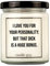 candle guy Duftkerze | I love you for your personality. But that dick is a huge bonus. | Handgemacht aus 100% Sojawachs | 70 Stunden Brenndauer