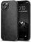 TENDLIN Compatible with iPhone 15 Case Premium Leather TPU Hybrid Case (Black)