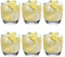 Glasmark KROSNO 1992 Trinkgläser Set Gläser 6 Stück 220 ml Wassergläser Cocktailgläser Saftgläser Saft Wasser Glas Mit Dickem Boden Spülmaschinenfest, Farblos