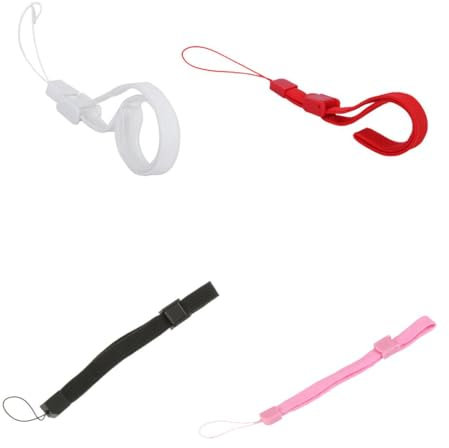 Langlebige und stilvolle Handgelenk-Schlaufen für Nintendo Wii/PSP Controller - Packung mit 4 [Videospiel]