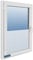 TEXMAXX Blickdichte Fensterfolie selbsthaftend - 90cm x 100cm / Milchglasfolie selbstklebend Fenster/Sichtschutzfolie Fenster/Fenster Folie Blickschutz/Fensterfolie Milchglas - sehr Blickdicht