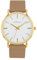 s.Oliver Armbanduhr Damen Quarzuhr Analog, mit Silikon Armband, Silber, 3 bar Wasserdicht, Kommt in Uhren Geschenk Box