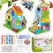 Kit Casetta per Uccelli in Legno da Dipingere per Bambini - DIY Progetti di Artigianato, Casette per Uccelli - Progetti Artigianali