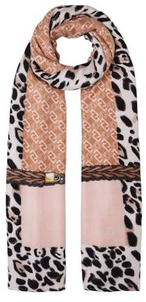 Sciarpa Liu Jo donna stola Nadie Naturale C25LJ35 2F4096 T0300 rosa