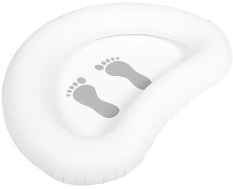 KICHOUSE Inflatable Spa Footbath Water Basin for Foot Inflatable Foot Bath Swimming Pool Foot Bath Foot Soaking Basin Foot Wash Basin Spa Foot Bath Basin Folding Water Pvc