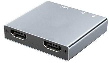 HLBEST 4K30Hz USB3.0 HDTV Video Capturing Device Offer Stable Performances &Stereo Sound For Both Men And Women Metal Shell