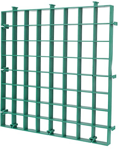 POPETPOP 1stk Gartenbaum-teichgitter Bieger System Wasser Baumschutz Baumscheiben Lüftungsgitter Bereich Baum-Pool-Gitter-Abdeckung Feuerstellenrost Gewerbegebiet Baumgitter Plastik Green