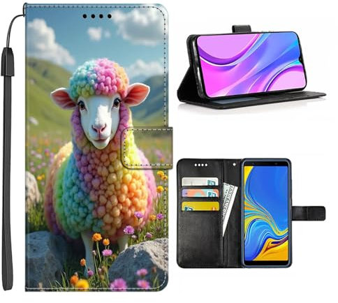 CHUANSHI Étui de protection multifonction pour LG G8 G8S G8X G7 G6 G5 K20 K22 K31 K40 K40S K42 K50 K50S K51S K52 K62 K61 K71 Sheep-CE3