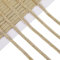 GORGECRAFT 20m Flat Gold Elastic Band Glitter Metallic Elastic Cords 5mm Strip Strap Elasticity Knit String Ribbon for Sewing Crafts Skirt Waistband Dress Making Clothing